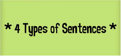 Sentences - Simple Sentences